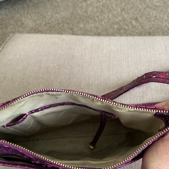 Brahmin Katie Purple Potion Melbourne Crossbody Purse - Picture 4 of 9